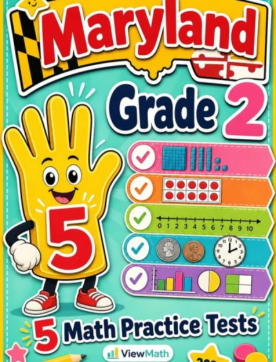 5 Full-Length Maryland Grade 2 Math Practice Tests