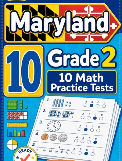 10 Full-Length Maryland Grade 2 Math Practice Tests