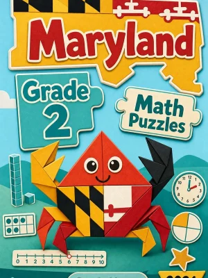 Maryland Grade 2 Math Puzzles and Brain Teasers
