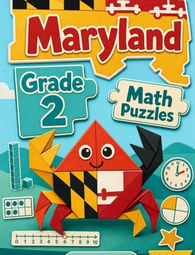 Maryland Grade 2 Math Puzzles and Brain Teasers