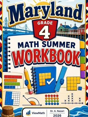 Maryland MCAP Grade 4 Math Summer Review Workbook