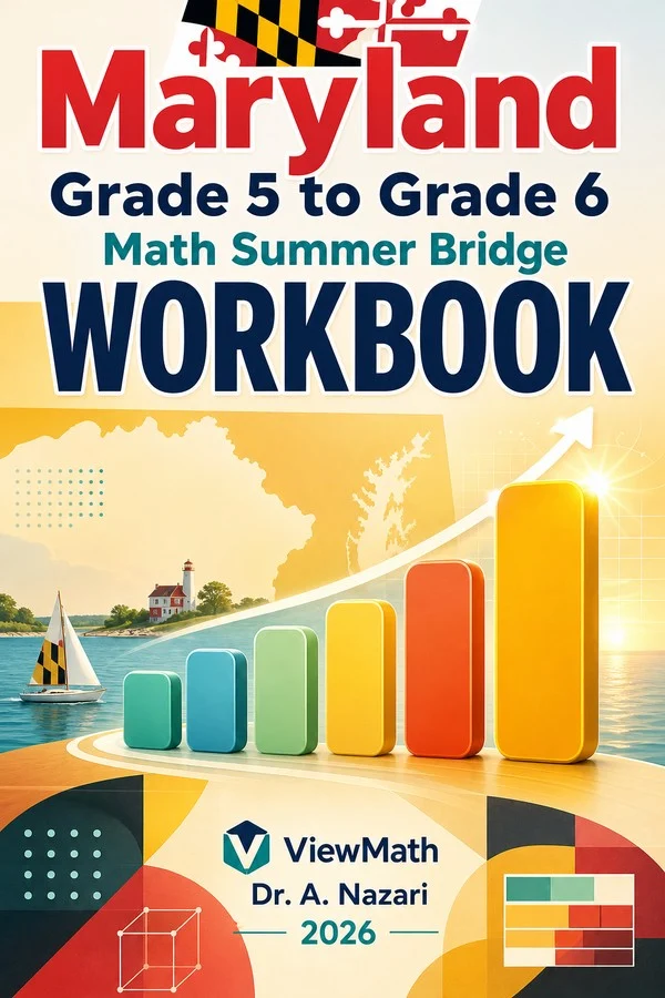 Maryland MCAP Grade 5 Math Summer Bridge Workbook