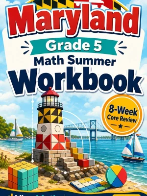 Maryland MCAP Grade 5 Math Summer Review Workbook