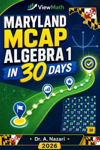 Maryland MCAP Algebra 1 Math in 30 Days