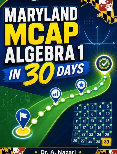 Maryland MCAP Algebra 1 Math in 30 Days