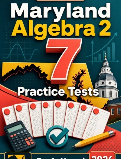 7 Full-Length Maryland Algebra 2 Practice Tests
