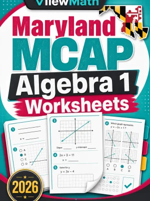 Maryland MCAP Algebra 1 Worksheets