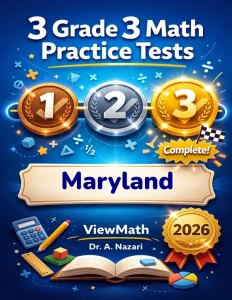 3 Maryland MCAP Grade 3 Math Practice Tests