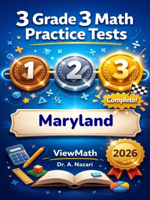 3 Maryland MCAP Grade 3 Math Practice Tests