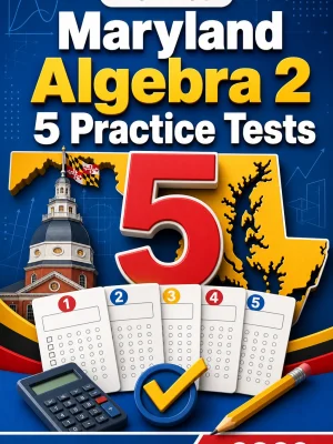 5 Full-Length Maryland Algebra 2 Practice Tests