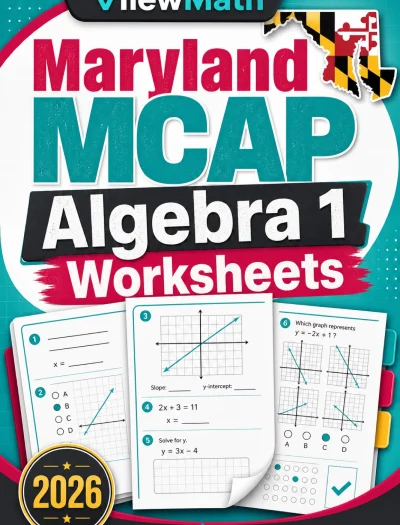 Maryland MCAP Algebra 1 Worksheets