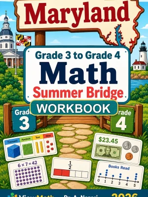 Maryland MCAP Grade 3 Math Summer Bridge Workbook