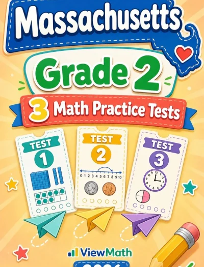 3 Massachusetts Grade 2 Math Practice Tests