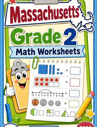 Massachusetts Grade 2 Math Worksheets