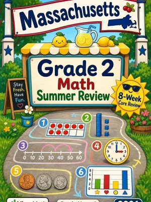 Massachusetts Grade 2 Math Summer Review