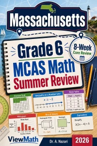 Massachusetts MCAS Grade 6 Math Summer Review