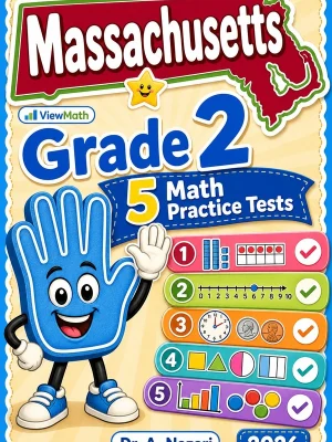 5 Full-Length Massachusetts Grade 2 Math Practice Tests