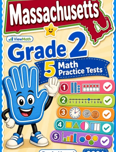 5 Full-Length Massachusetts Grade 2 Math Practice Tests