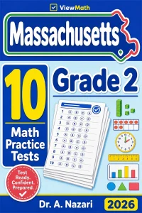 10 Full-Length Massachusetts Grade 2 Math Practice Tests