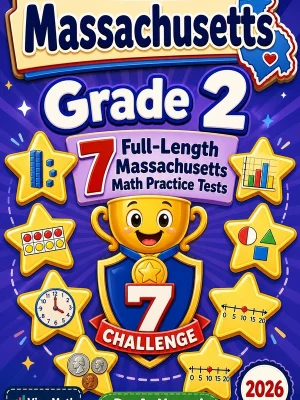 7 Full-Length Massachusetts Grade 2 Math Practice Tests