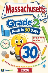 Massachusetts Grade 2 Math in 30 Days