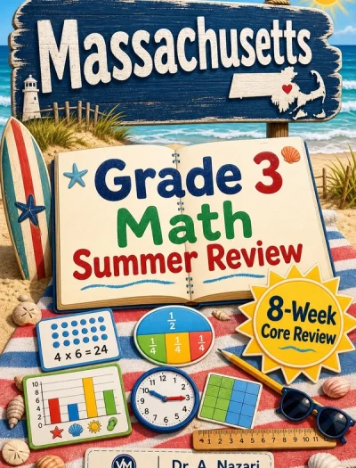 Massachusetts MCAS Grade 3 Math Summer Review