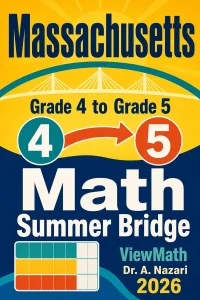 Massachusetts MCAS Grade 4 Math Summer Bridge