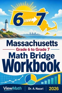 Massachusetts MCAS Grade 6 Math Summer Bridge Workbook