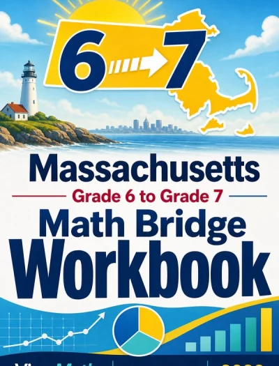 Massachusetts MCAS Grade 6 Math Summer Bridge Workbook