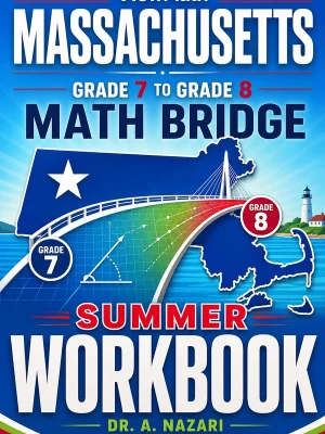 Massachusetts MCAS Grade 7 Math Summer Bridge Workbook