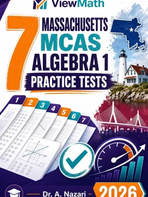 7 Massachusetts MCAS Algebra 1 Practice Tests