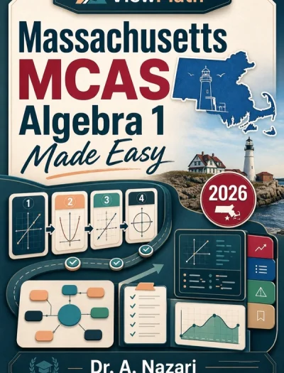Massachusetts MCAS Algebra 1 Math Made Easy
