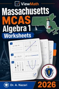 Massachusetts MCAS Algebra 1 Worksheets