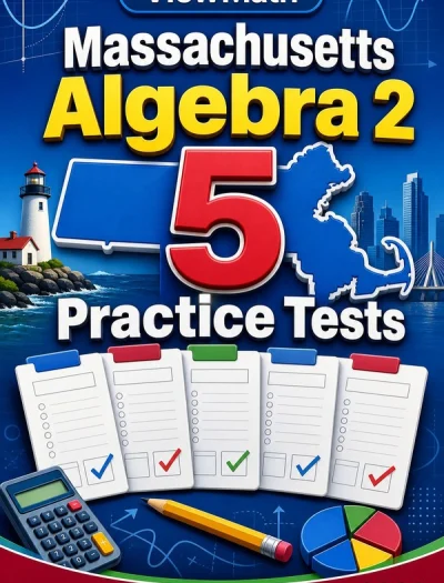 5 Full-Length Massachusetts Algebra 2 Practice Tests