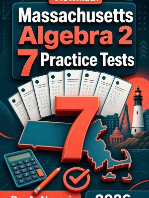 7 Full-Length Massachusetts Algebra 2 Practice Tests
