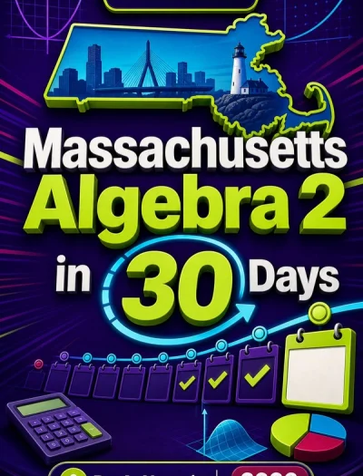 Massachusetts Algebra 2 in 30 Days