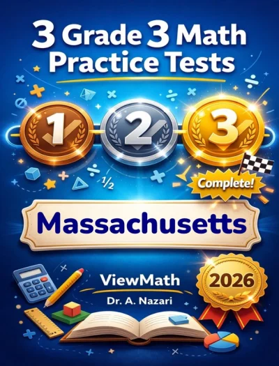 3 Massachusetts MCAS Grade 3 Math Practice Tests