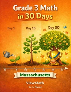 Massachusetts MCAS Grade 3 Math in 30 Days