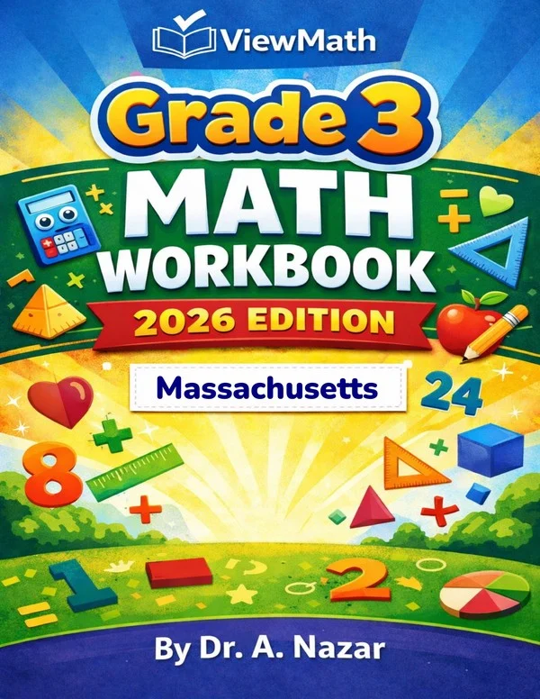 Massachusetts MCAS Grade 3 Math Workbook