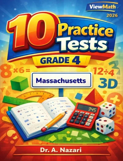 10 Massachusetts MCAS Grade 4 Math Practice Tests