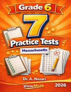 7 Massachusetts MCAS Grade 6 Math Practice Tests