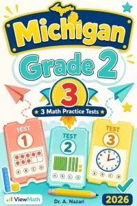 3 Michigan Grade 2 Math Practice Tests