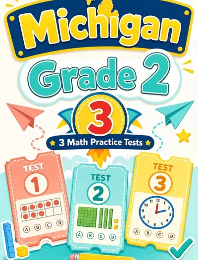 3 Michigan Grade 2 Math Practice Tests