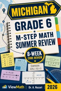 Michigan M-STEP Grade 6 Math Summer Review