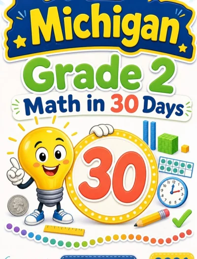 Michigan Grade 2 Math in 30 Days