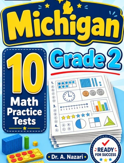 10 Full-Length Michigan Grade 2 Math Practice Tests
