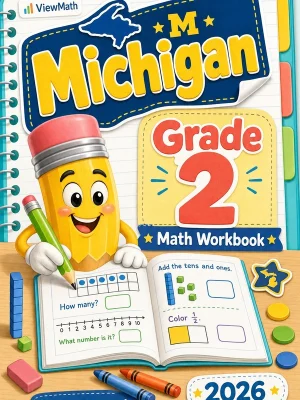 Michigan Grade 2 Math Workbook