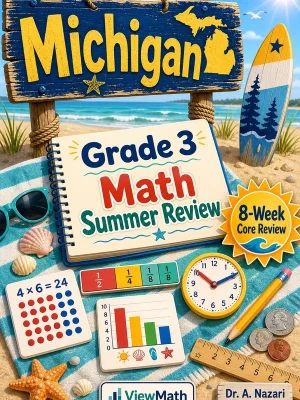 Michigan M-STEP Grade 3 Math Summer Review