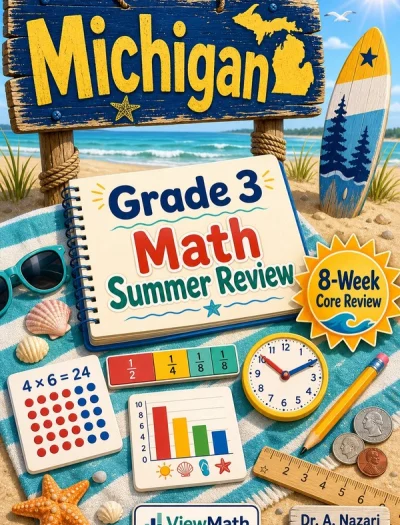Michigan M-STEP Grade 3 Math Summer Review