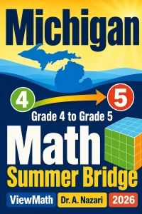 Michigan M-STEP Grade 4 Math Summer Bridge